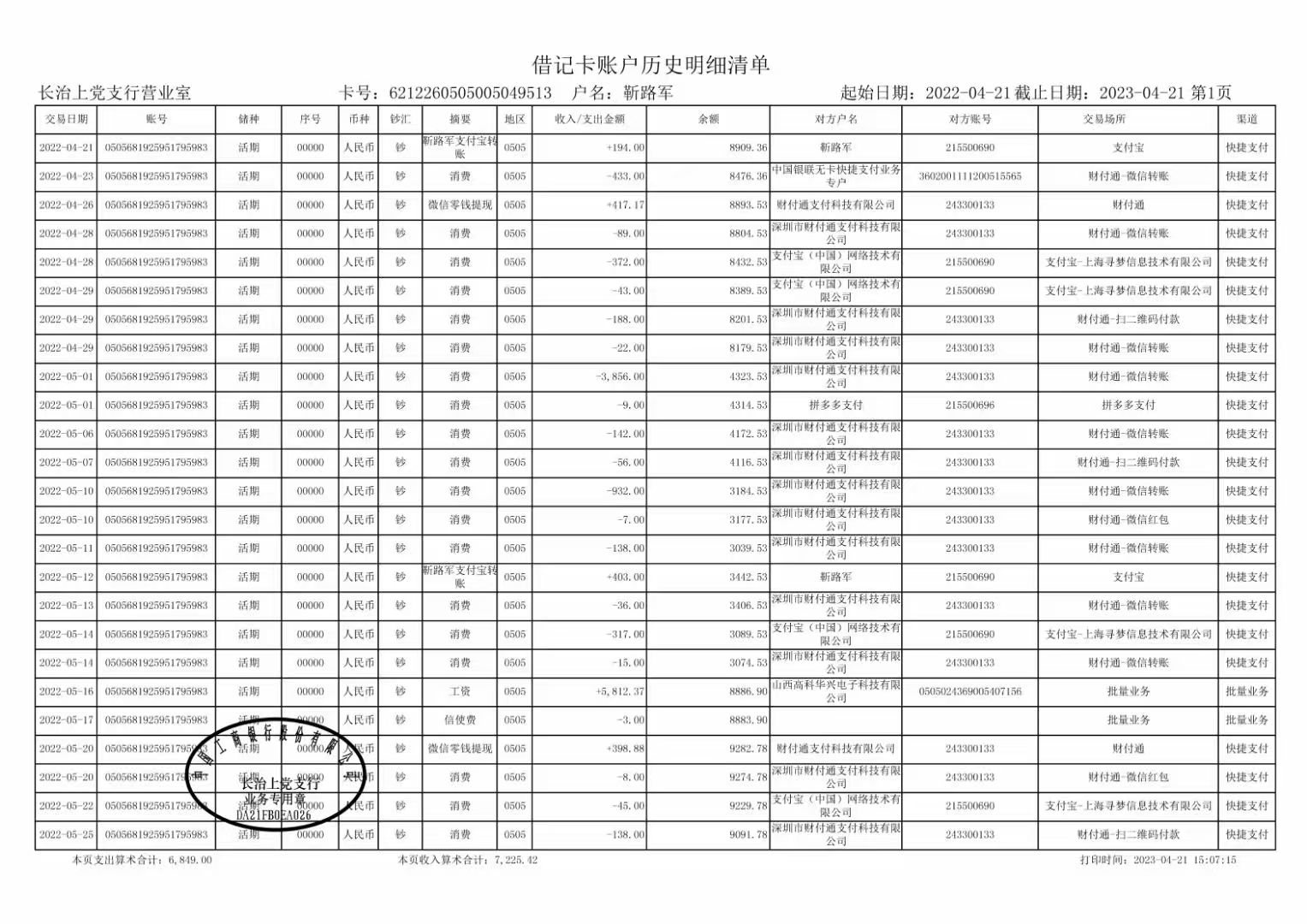 六安代开企业对公流水，这笔“账”该怎么算？